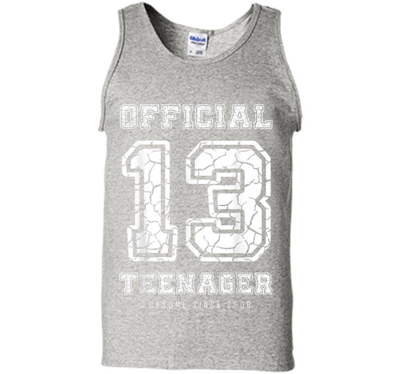 Official Nager 13 Years Old 13Th Birthday Boys Girls Mens Tank Top