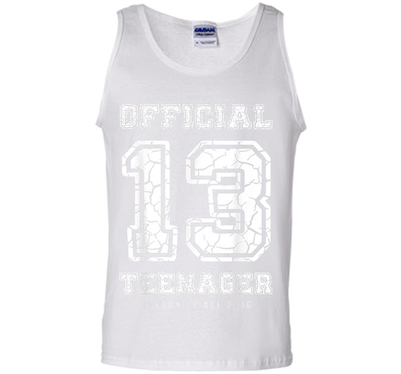 Inktee Store - Official Nager 13 Years Old 13Th Birthday Boys Girls Mens Tank Top Image
