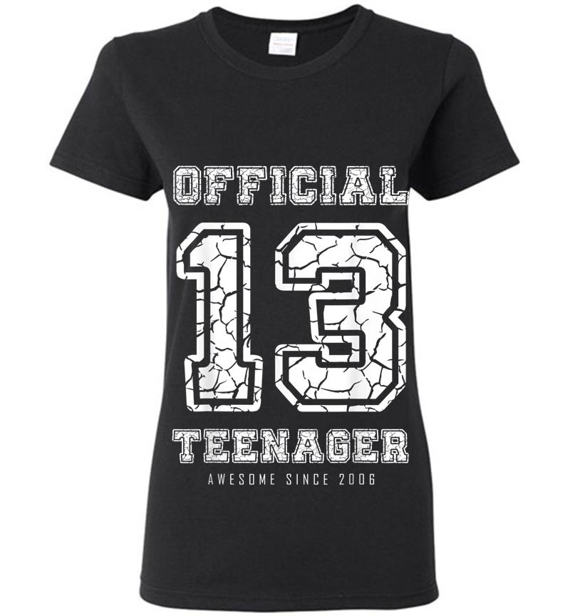 Official Nager 13 Years Old 13Th Birthday Boys Girls Womens T-Shirt