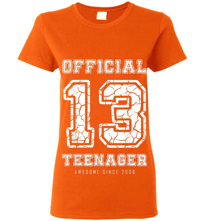 Inktee Store - Official Nager 13 Years Old 13Th Birthday Boys Girls Womens T-Shirt Image