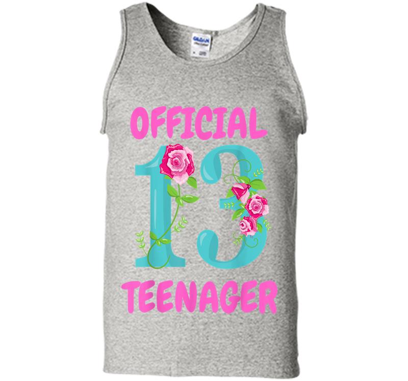 Official Nager 13th Birthday 13 Years Old Fan Mens Tank Top