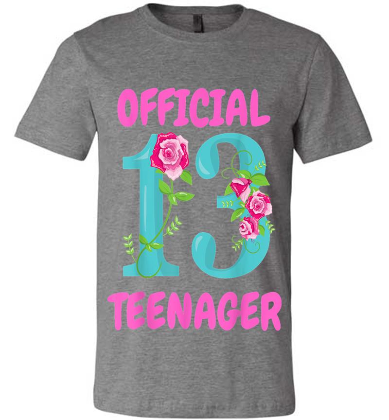 Inktee Store - Official Nager 13Th Birthday 13 Years Old Fan Premium T-Shirt Image