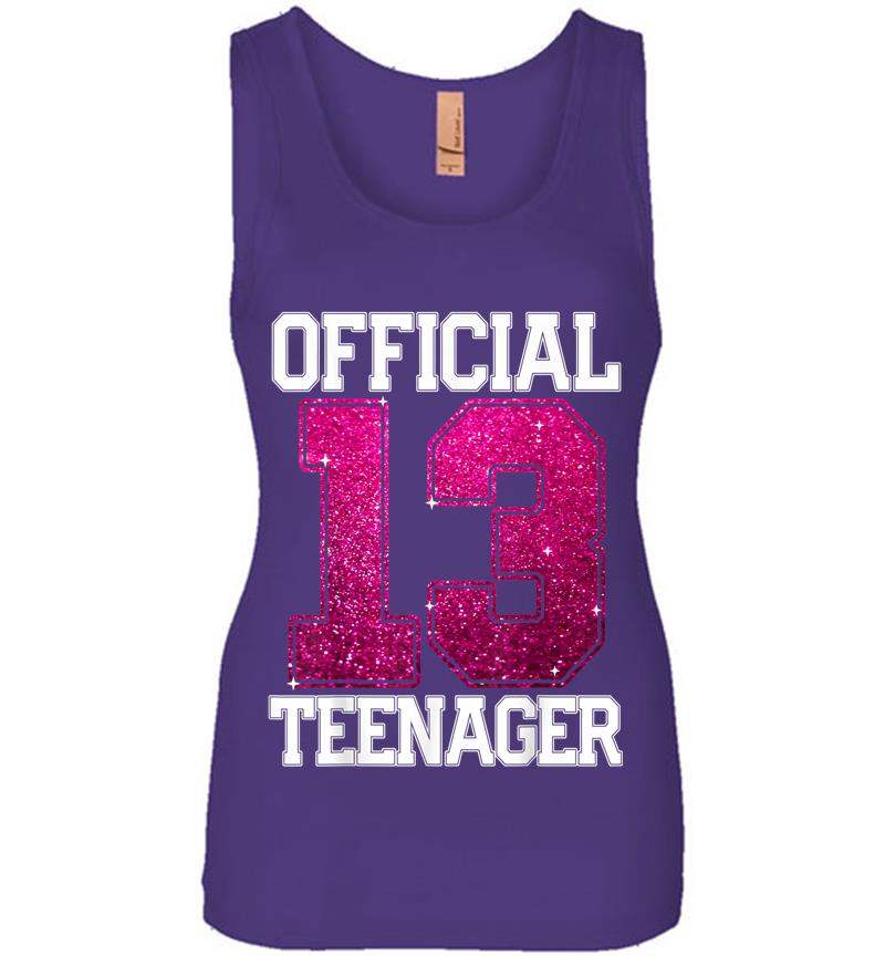Inktee Store - Official Nager 13Th Birthday 2007 Bday Girls Womens Jersey Tank Top Image