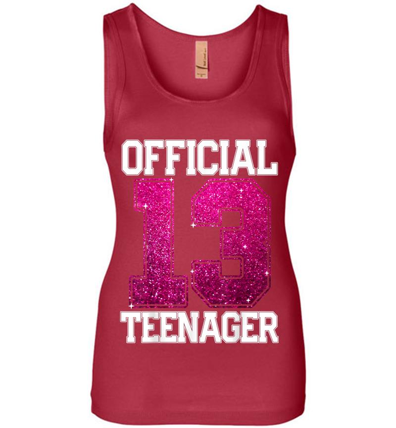 Inktee Store - Official Nager 13Th Birthday 2007 Bday Girls Womens Jersey Tank Top Image