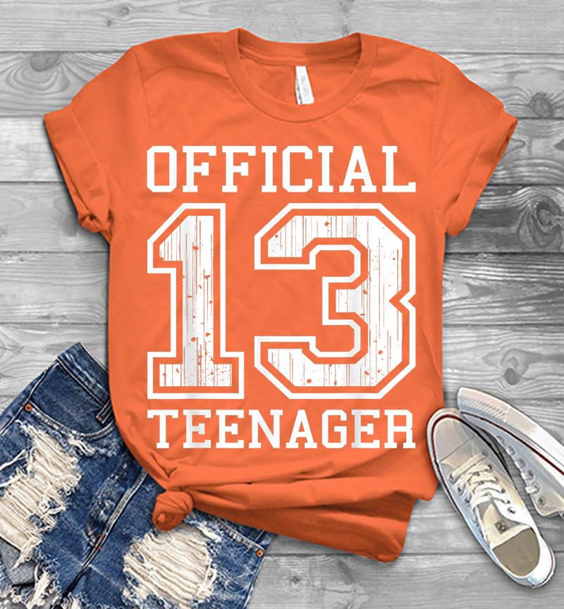Inktee Store - Official Nager 13Th Birthday For Girls Or Boys 13 Mens T-Shirt Image