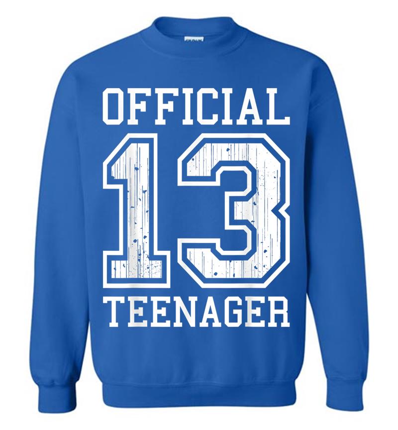Inktee Store - Official Nager 13Th Birthday For Girls Or Boys 13 Sweatshirt Image