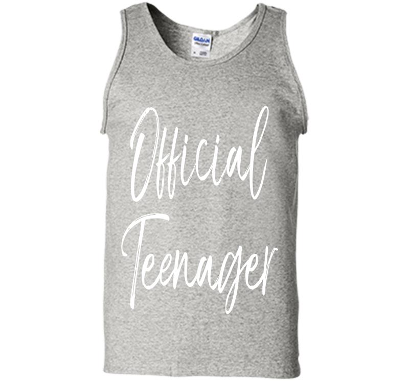 Official Nager 13Th Birthday Gif 13-Year-Old Mens Tank Top