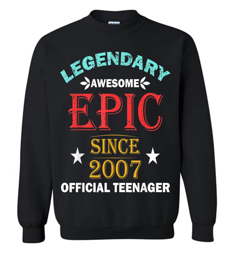Official Nager 13Th Birthday Vintage 13 Years Old Sweatshirt