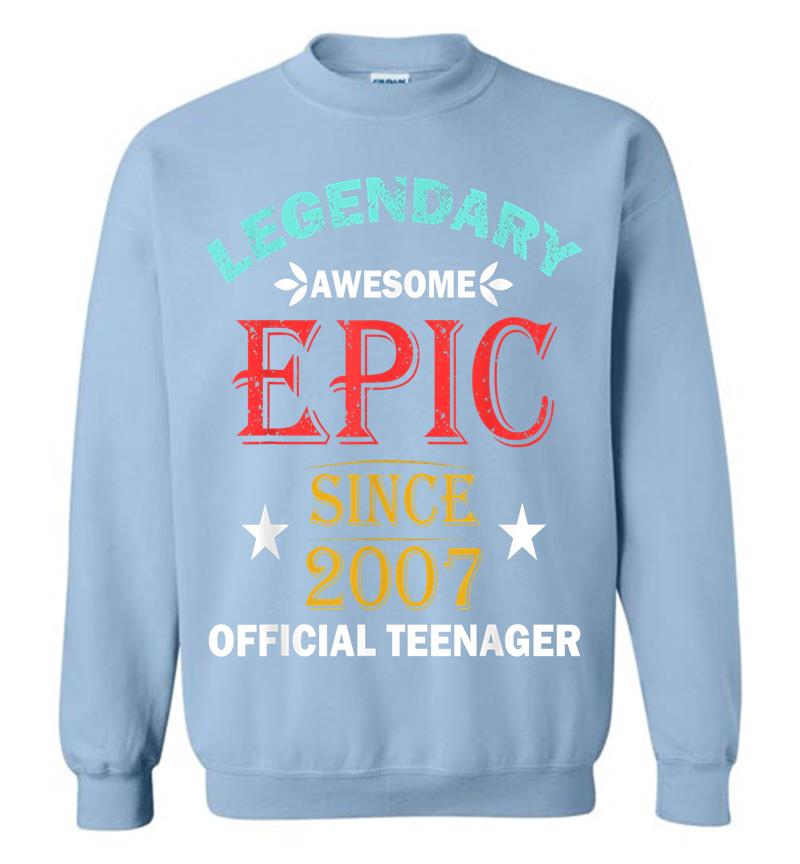 Inktee Store - Official Nager 13Th Birthday Vintage 13 Years Old Sweatshirt Image
