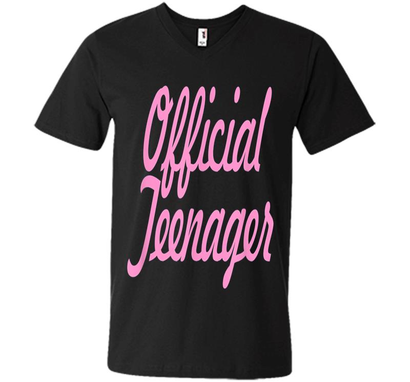 Official Nager Birthday For Girl 13 Thirn V-Neck T-Shirt