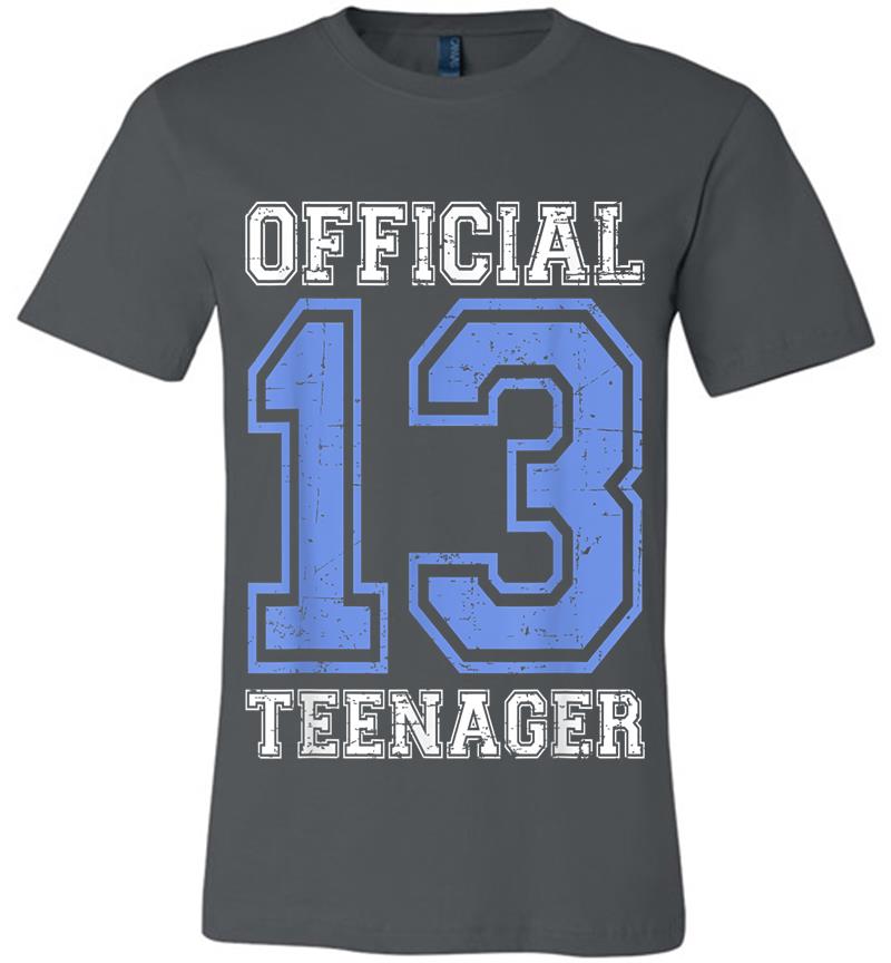 Official Nager - Blue 13Th Birthday Boy Premium T-Shirt