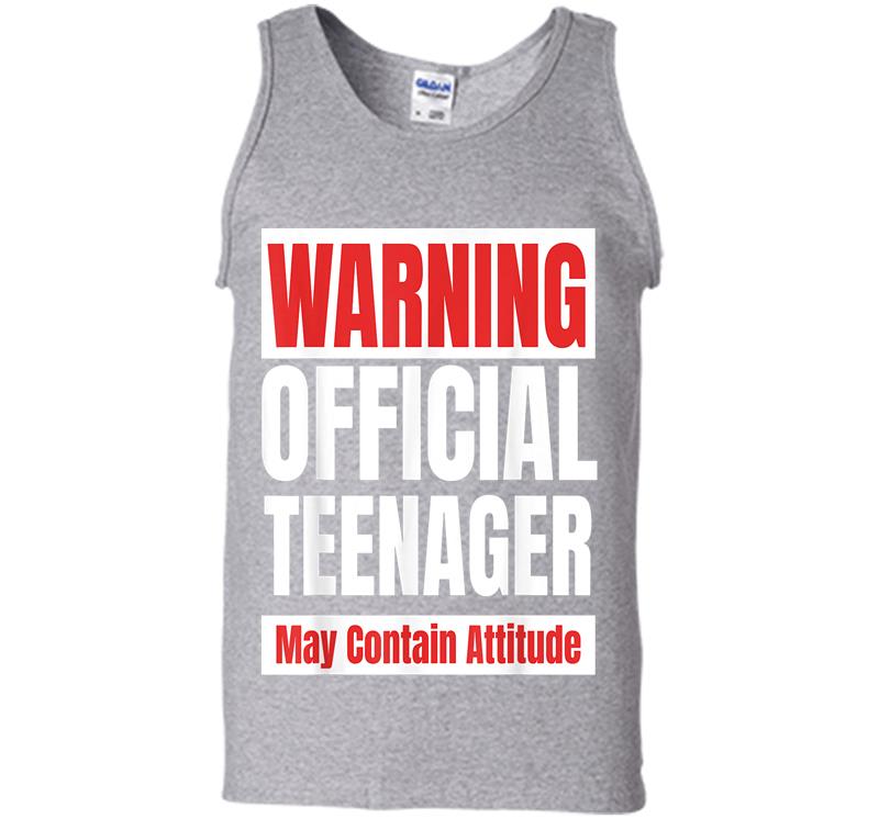 Inktee Store - Official Nager Funny 13 Birthday 13Th Mens Tank Top Image