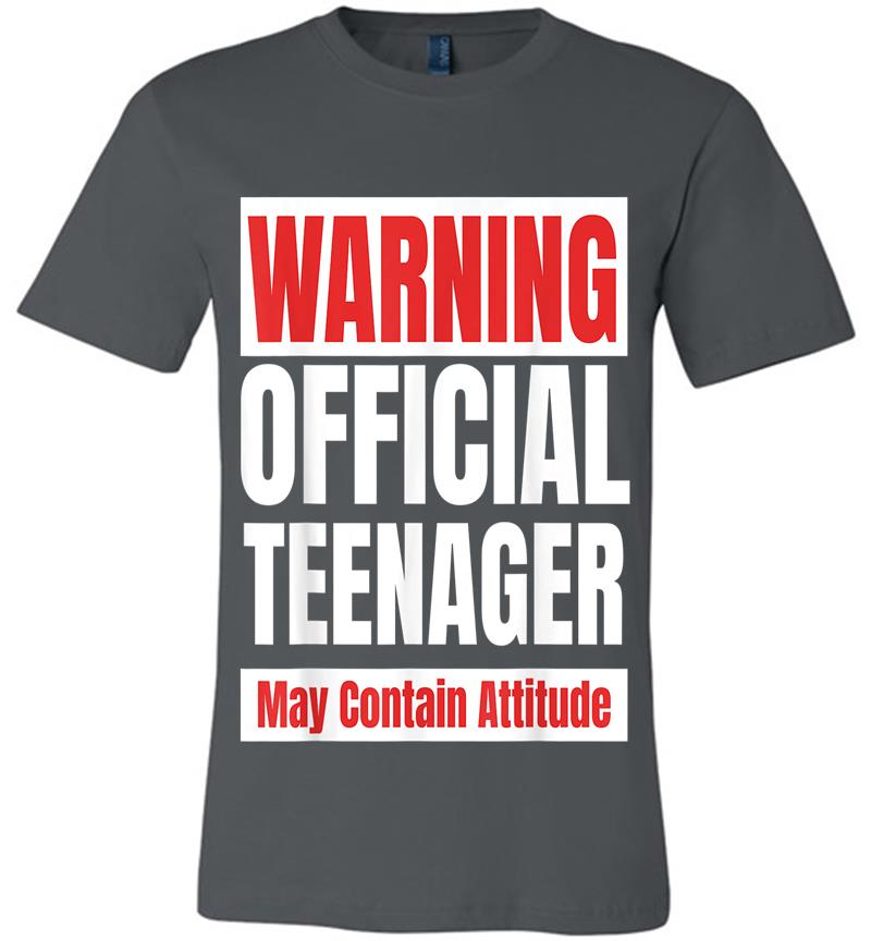 Official Nager Funny 13 Birthday 13Th Premium T-Shirt