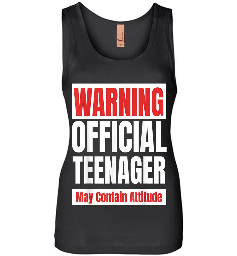 Official Nager Funny 13 Birthday 13Th Womens Jersey Tank Top