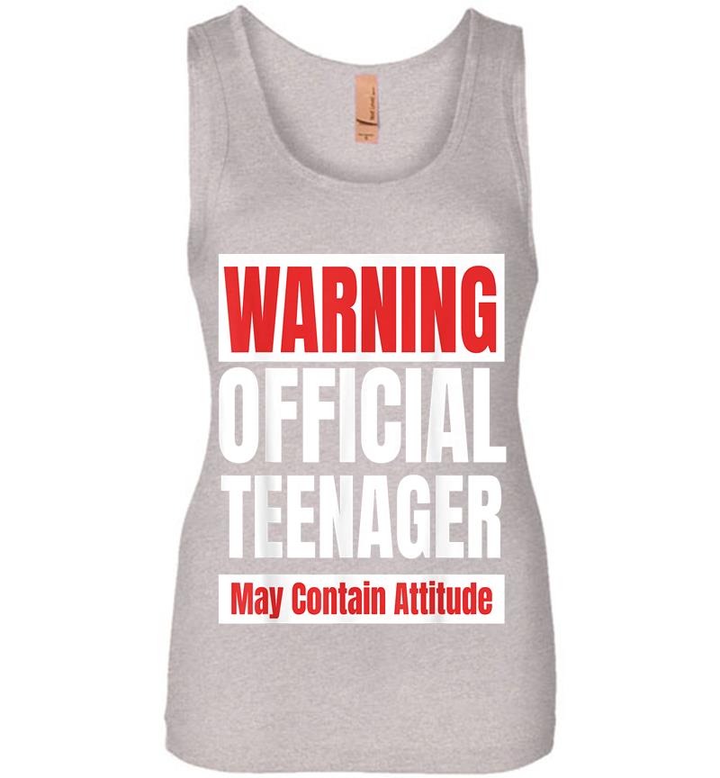 Inktee Store - Official Nager Funny 13 Birthday 13Th Womens Jersey Tank Top Image