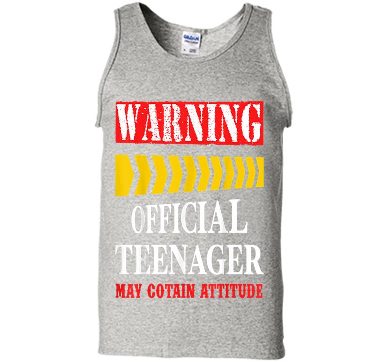 Official Nager Funny 13 Birthday Party Mens Tank Top