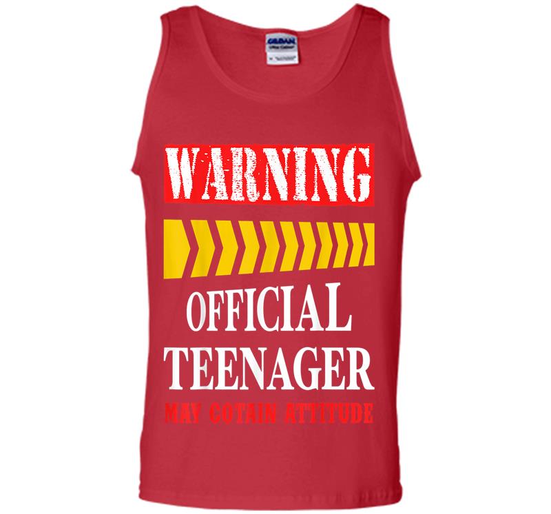 Inktee Store - Official Nager Funny 13 Birthday Party Mens Tank Top Image