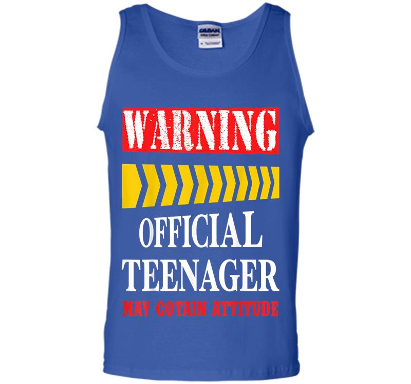 Inktee Store - Official Nager Funny 13 Birthday Party Mens Tank Top Image