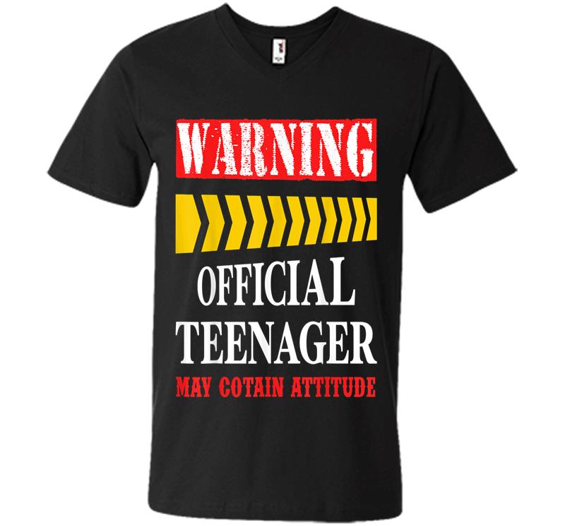 Official Nager Funny 13 Birthday Party V-neck T-shirt
