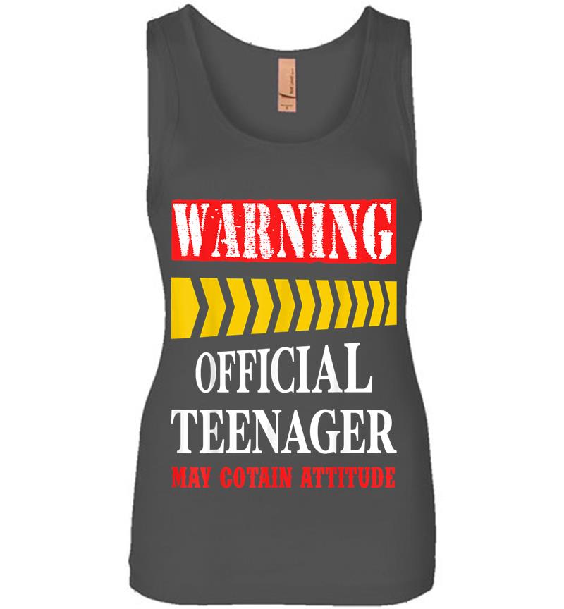 Inktee Store - Official Nager Funny 13 Birthday Party Womens Jersey Tank Top Image