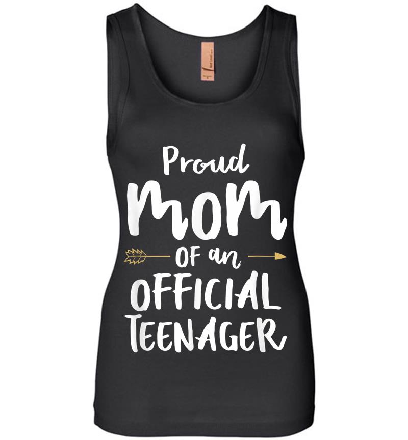 Official Nager Mom 13Th Birthday Party Mom'S Outfit Womens Jersey Tank Top