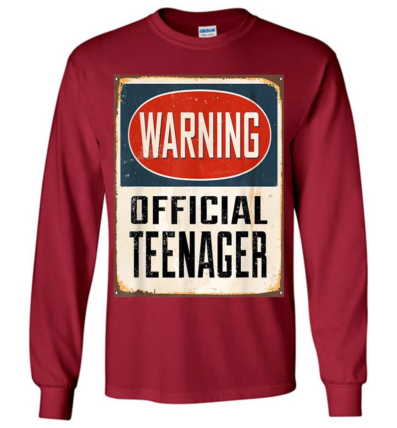 Inktee Store - Official Nager S For 13 Year Old Boys Girls Long Sleeve T-Shirt Image