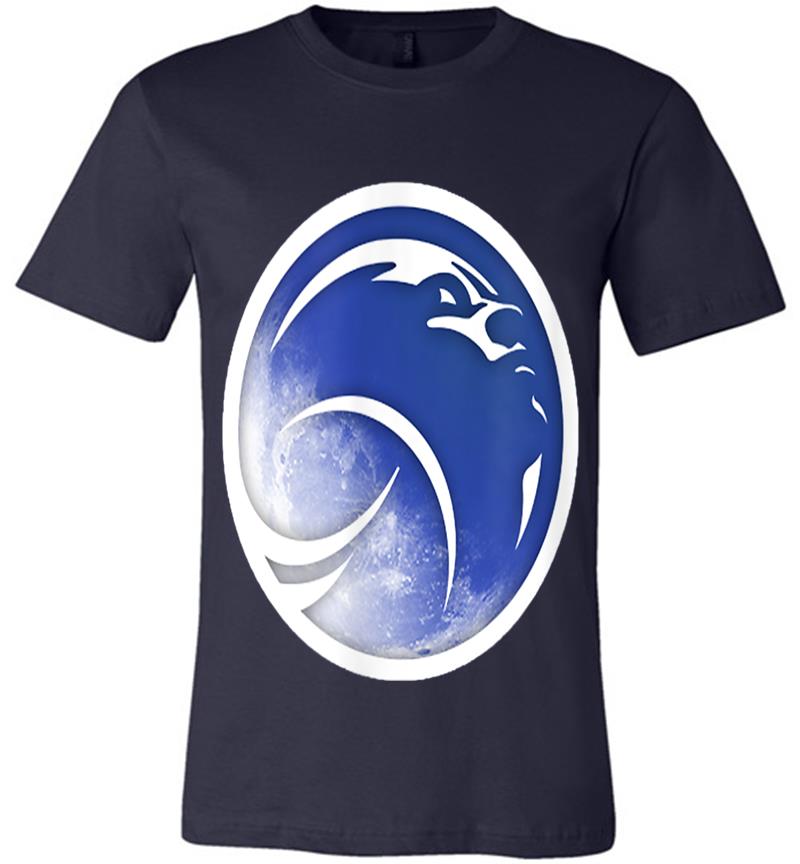 Inktee Store - Official Nasa Artemis Blue Woman On The Moon Logo Premium T-Shirt Image