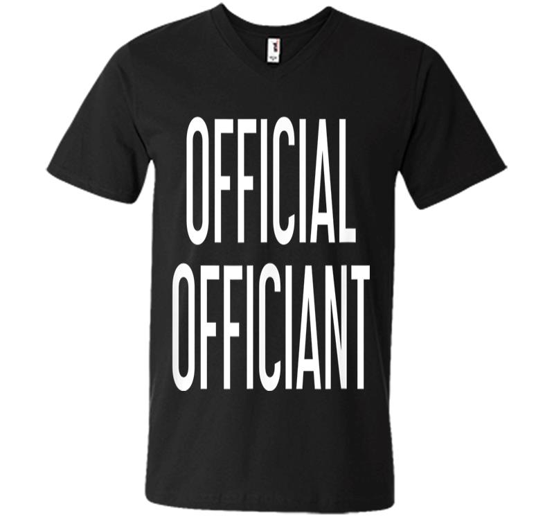 Official Offician V-neck T-shirt