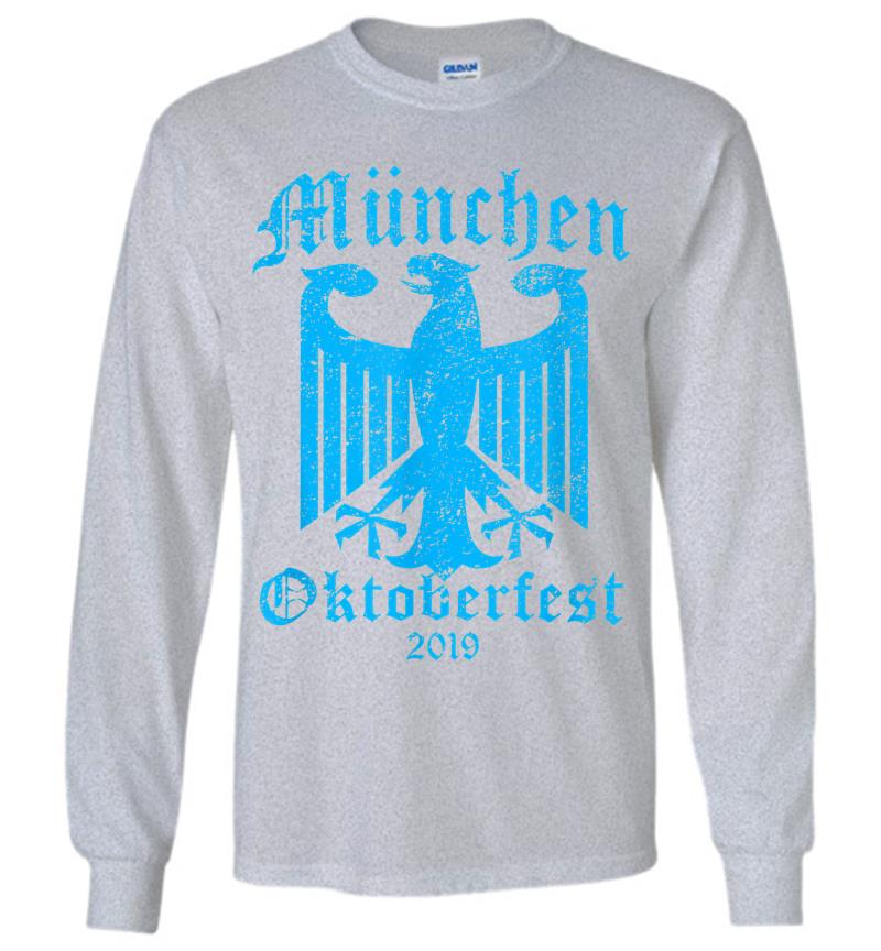 Inktee Store - Official Oktoberfest 2019, German Octoberfest Munich Party Long Sleeve T-Shirt Image