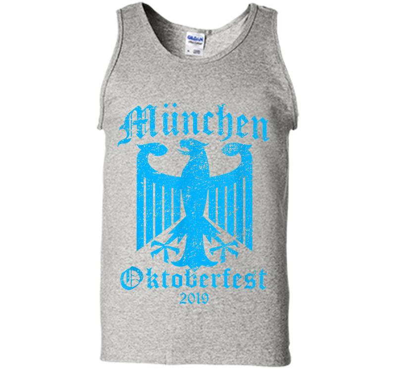 Official Oktoberfest 2019, German Octoberfest Munich Party Mens Tank Top