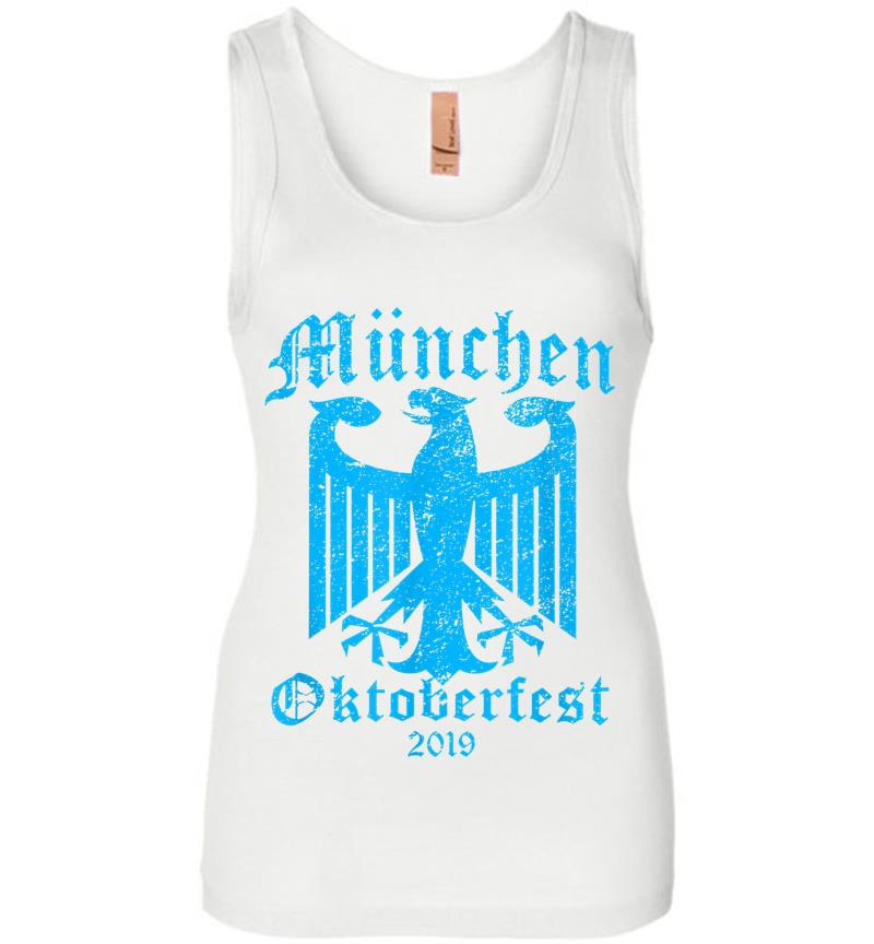 Inktee Store - Official Oktoberfest 2019, German Octoberfest Munich Party Womens Jersey Tank Top Image