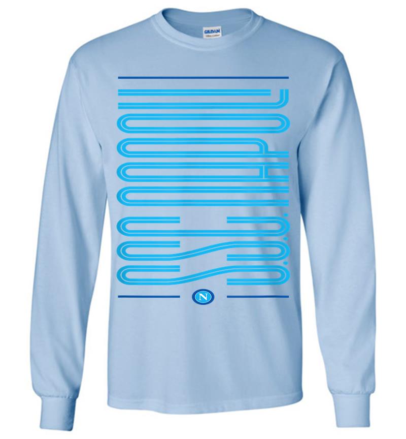 Inktee Store - Official Ssc Napoli Long Sleeve T-Shirt Image