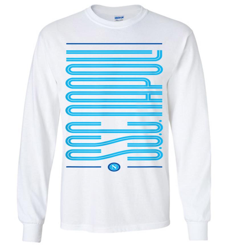 Inktee Store - Official Ssc Napoli Long Sleeve T-Shirt Image