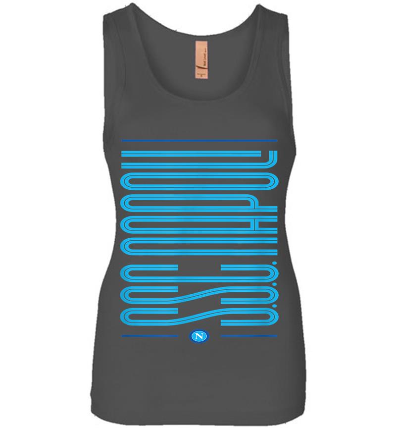 Inktee Store - Official Ssc Napoli Womens Jersey Tank Top Image