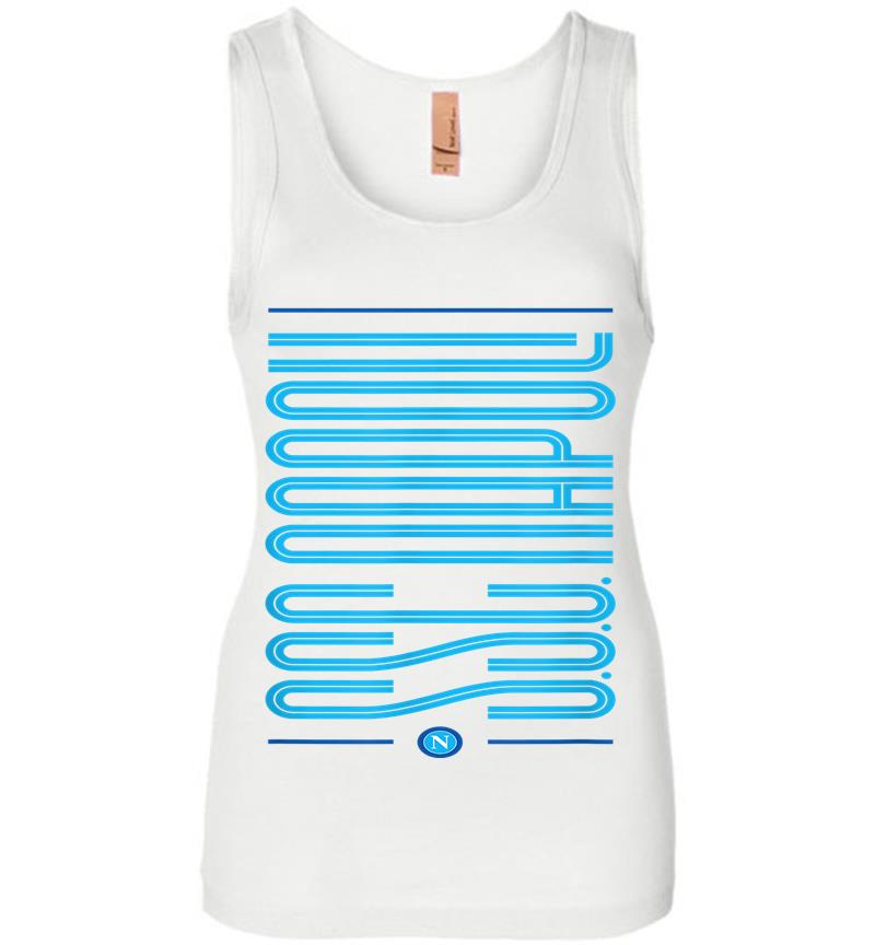 Inktee Store - Official Ssc Napoli Womens Jersey Tank Top Image