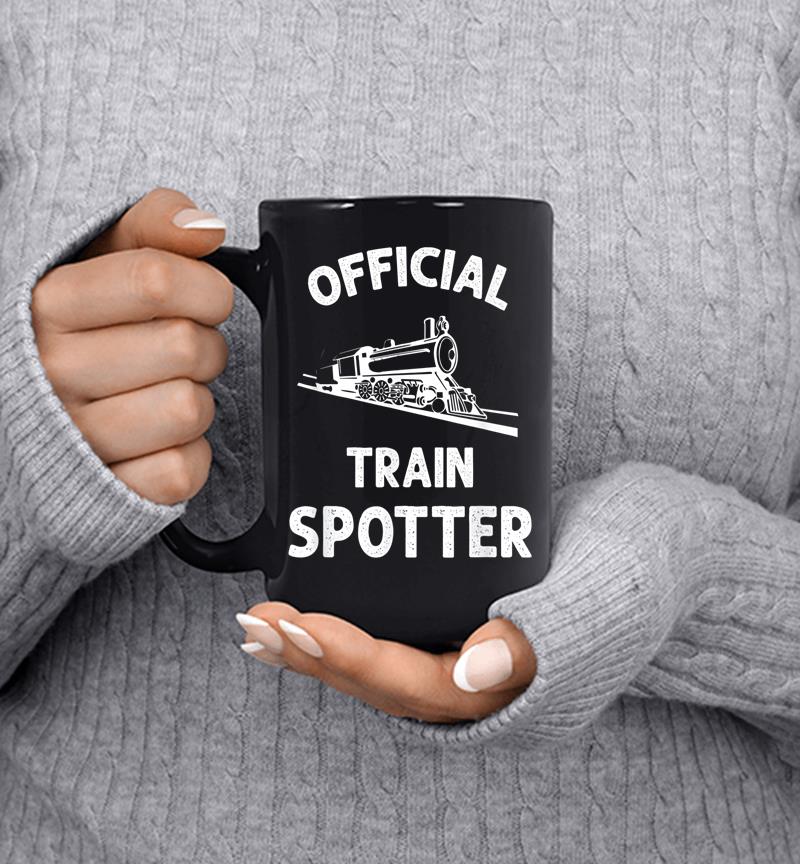 Official Train Spotter Trainspotting Railway Buff Mug