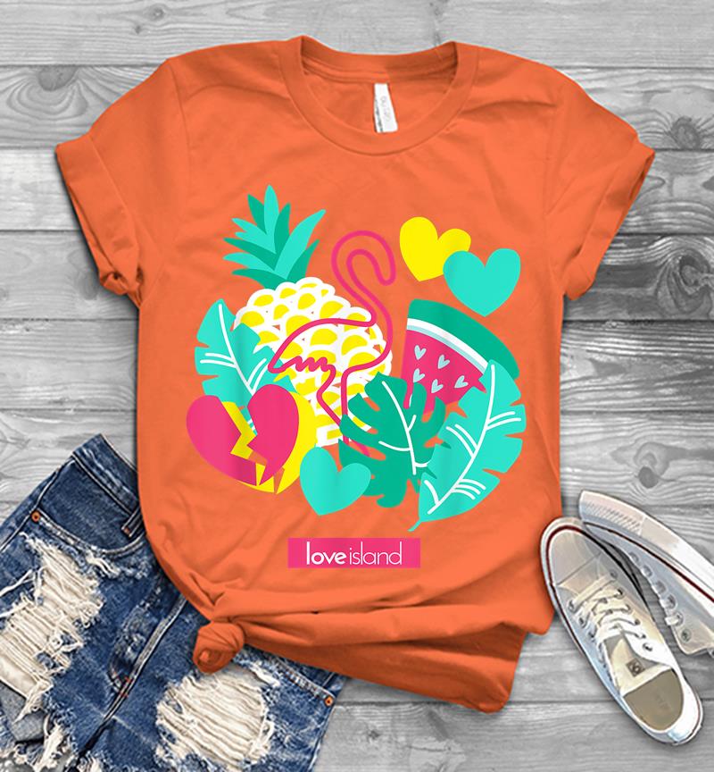 Inktee Store - Official Tropical Love Island Mens T-Shirt Image