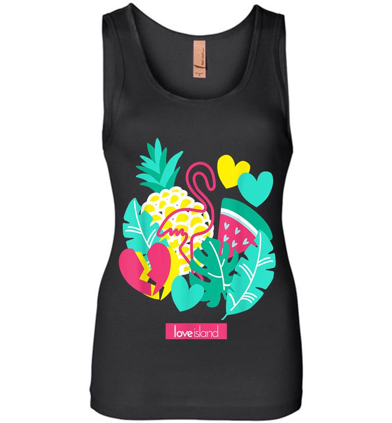 Official Tropical Love Island Womens Jersey Tank Top