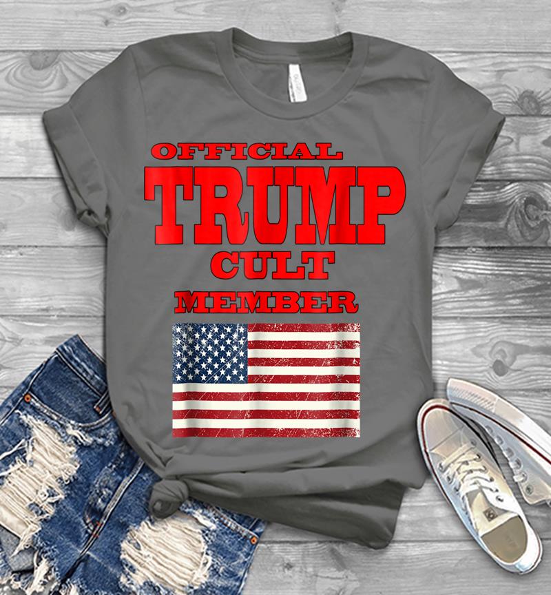 Inktee Store - Official Trump Cult Member Mens T-Shirt Image