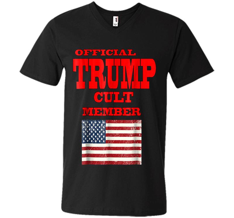 Official Trump Cult Member V-neck T-shirt