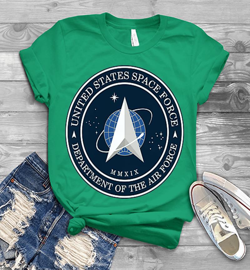 Inktee Store - Official United States Space Force Ussf Military Patch Mens T-Shirt Image