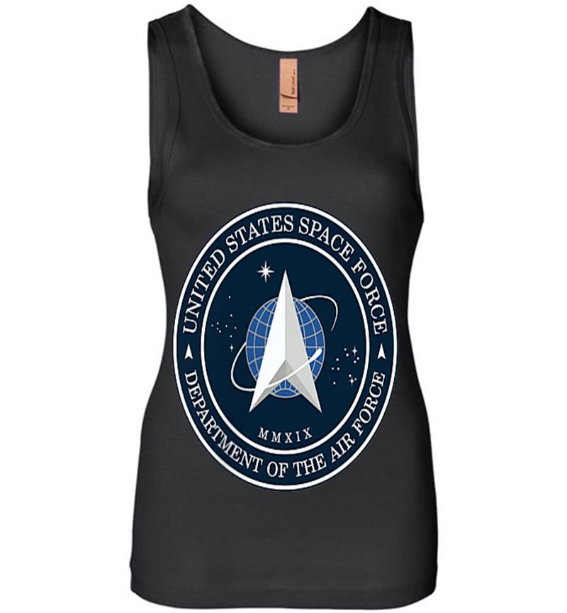 Official United States Space Force Ussf Military Patch Womens Jersey Tank Top