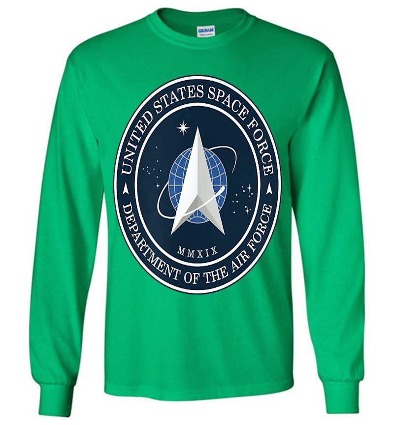 Inktee Store - Official United States Space Force Long Sleeve T-Shirt Image