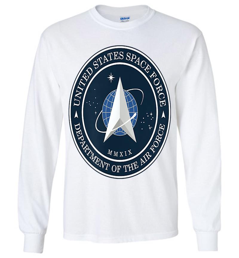 Inktee Store - Official United States Space Force Long Sleeve T-Shirt Image