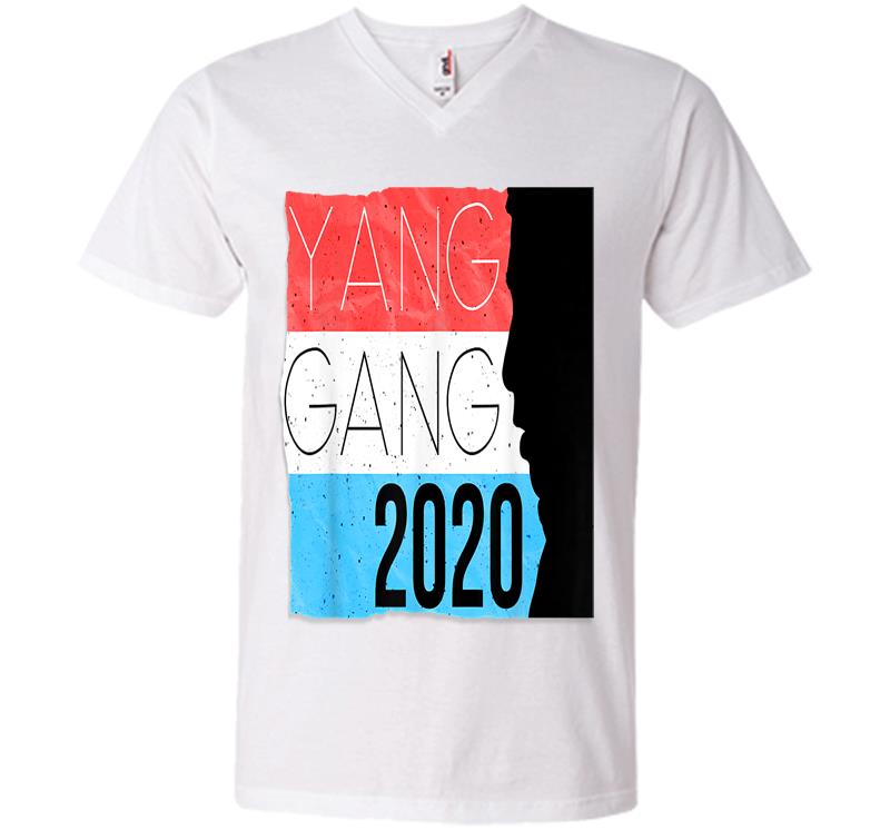 Inktee Store - Official Yang Gang 2020 President Candidate V-Neck T-Shirt Image