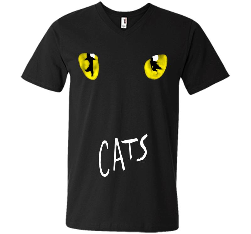 Official 'cats' V-neck T-shirt