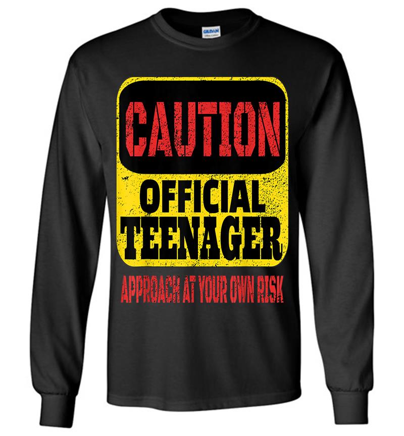 Officially A Nager - 13th Birthday Long Sleeve T-shirt