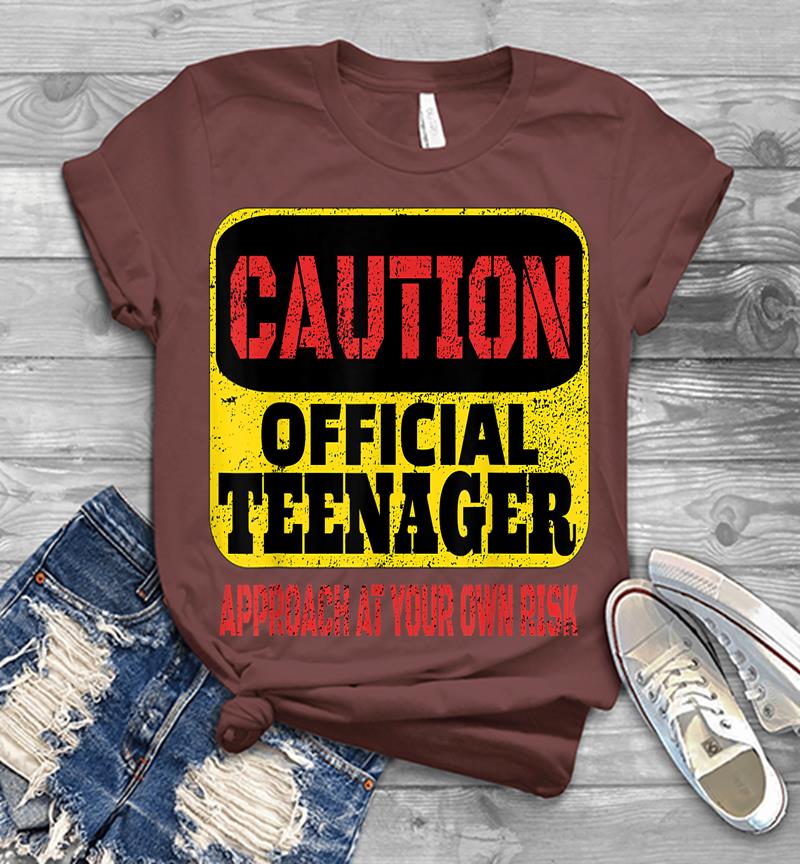 Inktee Store - Officially A Nager - 13Th Birthday Mens T-Shirt Image