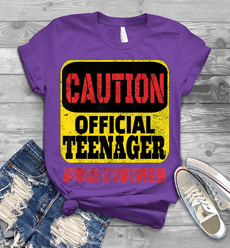 Inktee Store - Officially A Nager - 13Th Birthday Mens T-Shirt Image