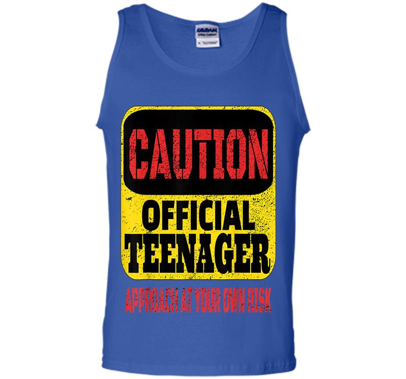 Inktee Store - Officially A Nager - 13Th Birthday Mens Tank Top Image